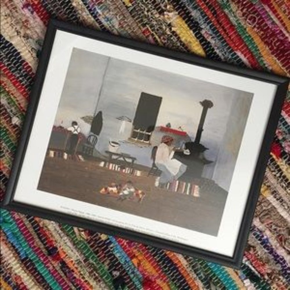 “Interior”by Horace Pippin (framed 11 x 14 print)